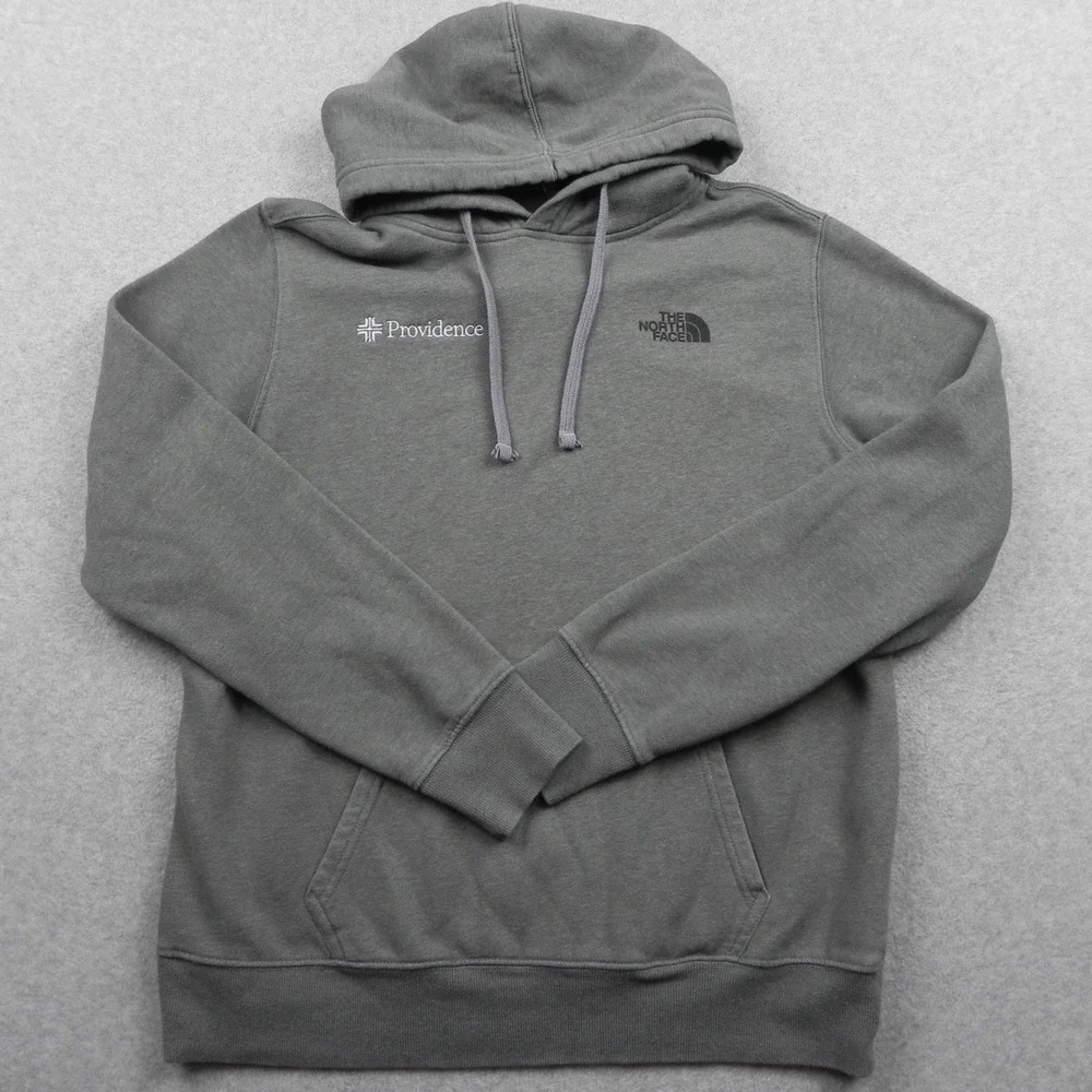The North Face Hoodie Mens Medium Pullover Providence Logo Fleece Sweatshirt